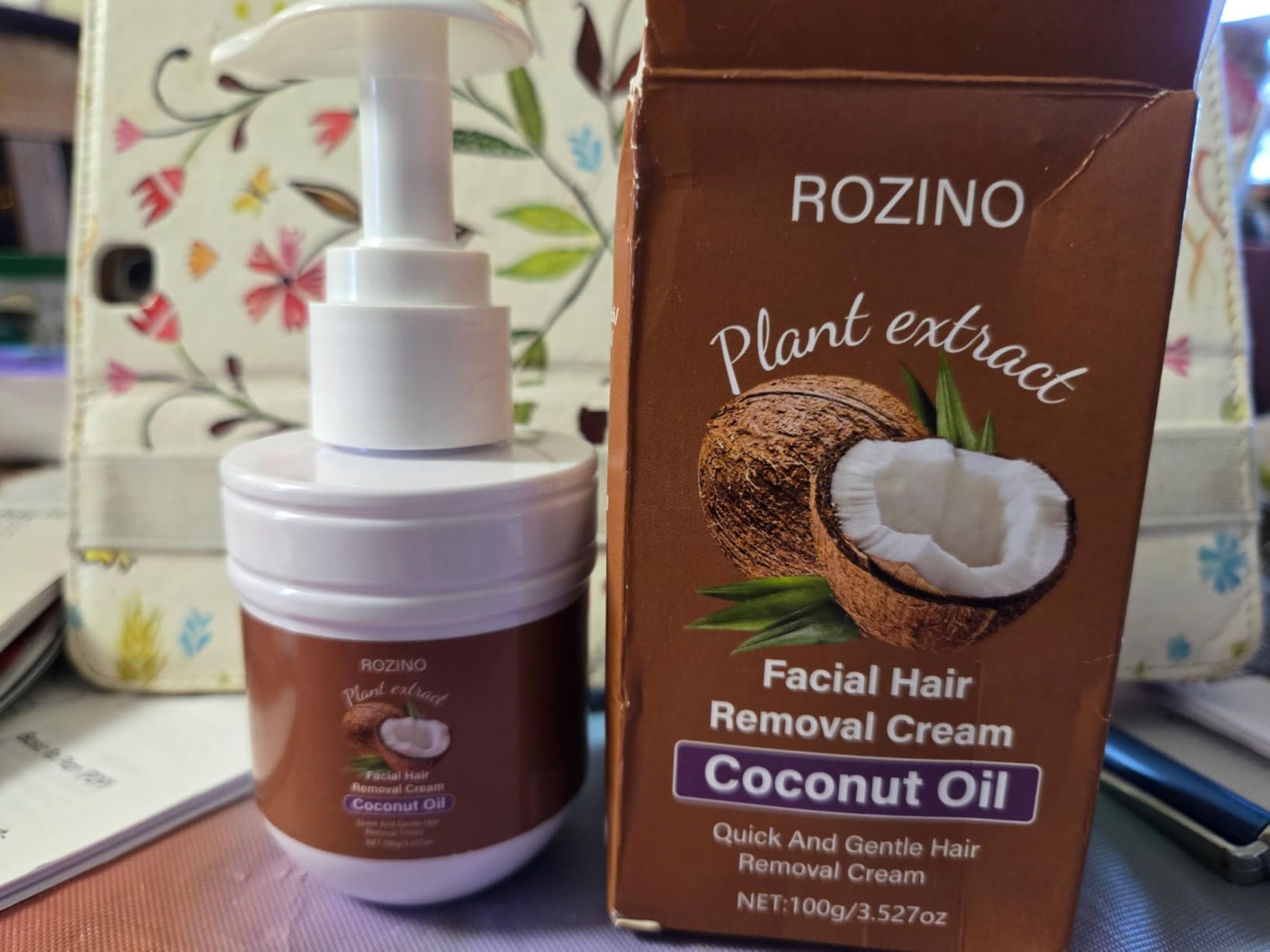 Gentle Coconut Oil Hair Removal Cream customer review