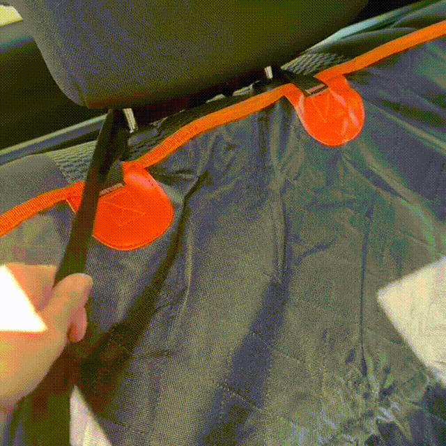 🔥Last Day Sale 50% OFF🔥 Waterproof Dog Car Seat Cover With Hard Bottom